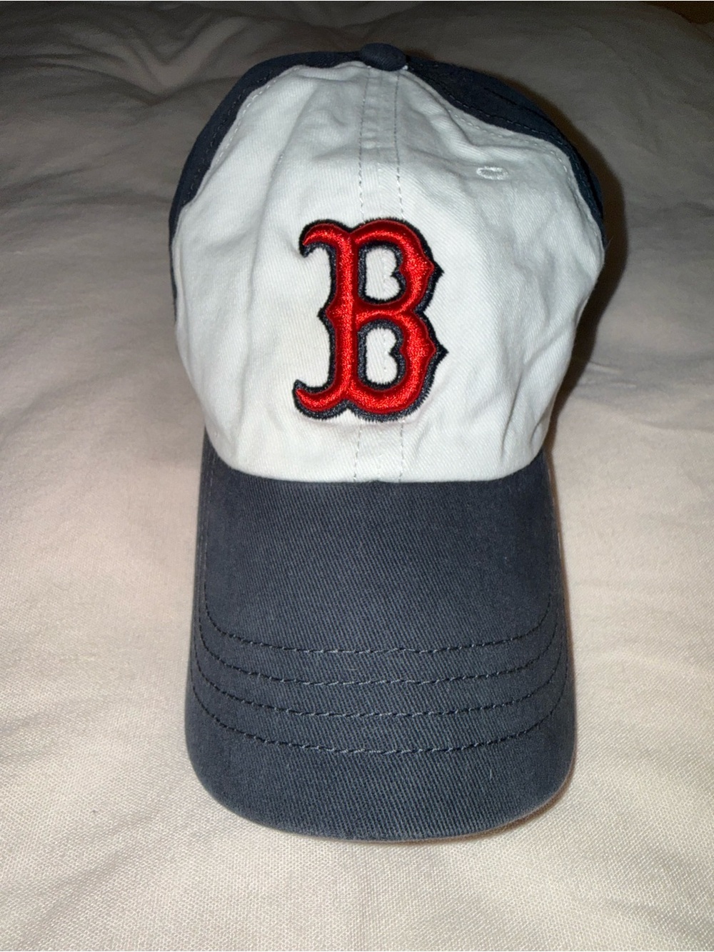 Red Sox Baseball Hat - White & Navy